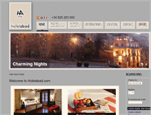 Tablet Screenshot of hotelabad.com